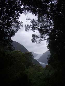 This is a south island's Ross Glacier.  You can view it from the west central coast.