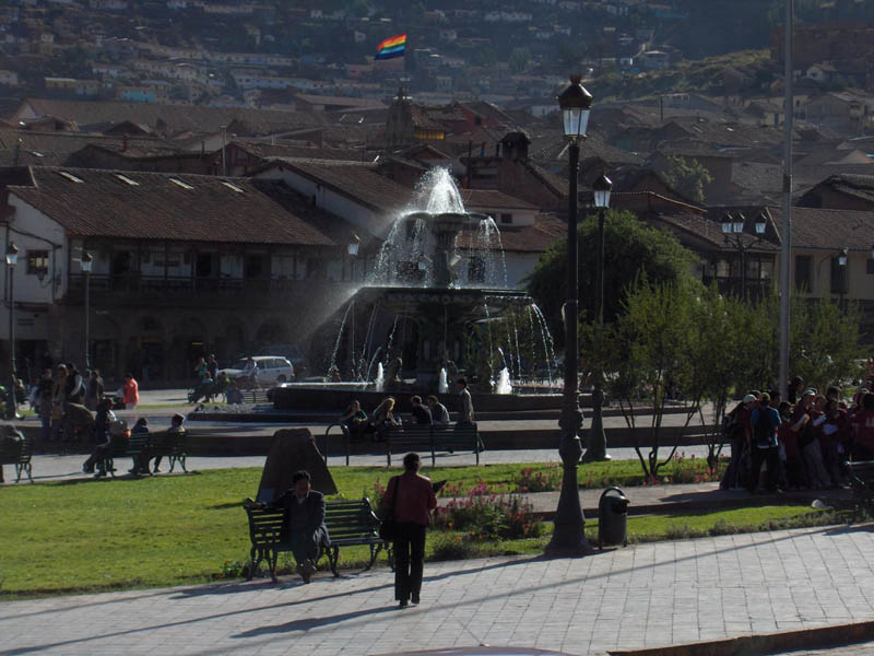 Plaza de Armas - cultural center of Cusco