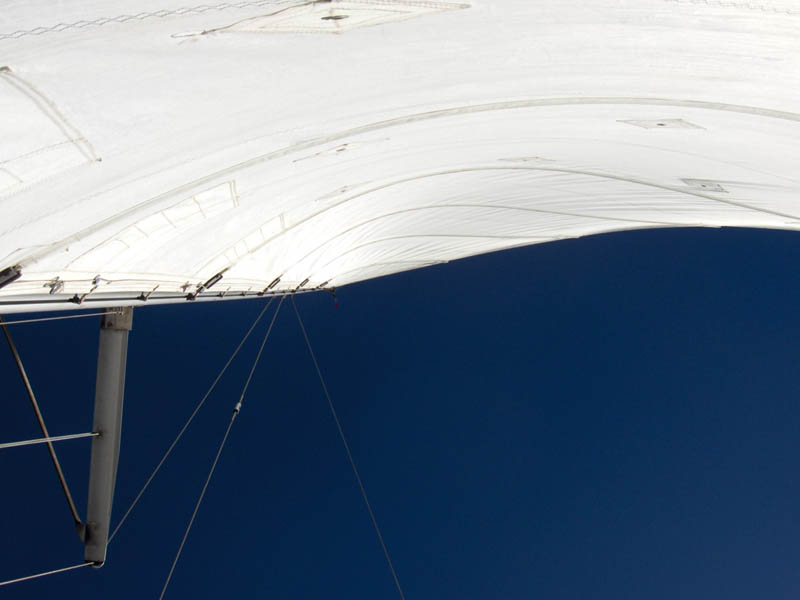 Main sail shape