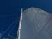 Reefed mainsail