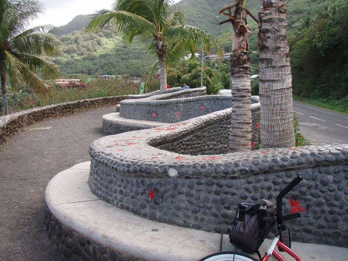 Dig those crazy benches